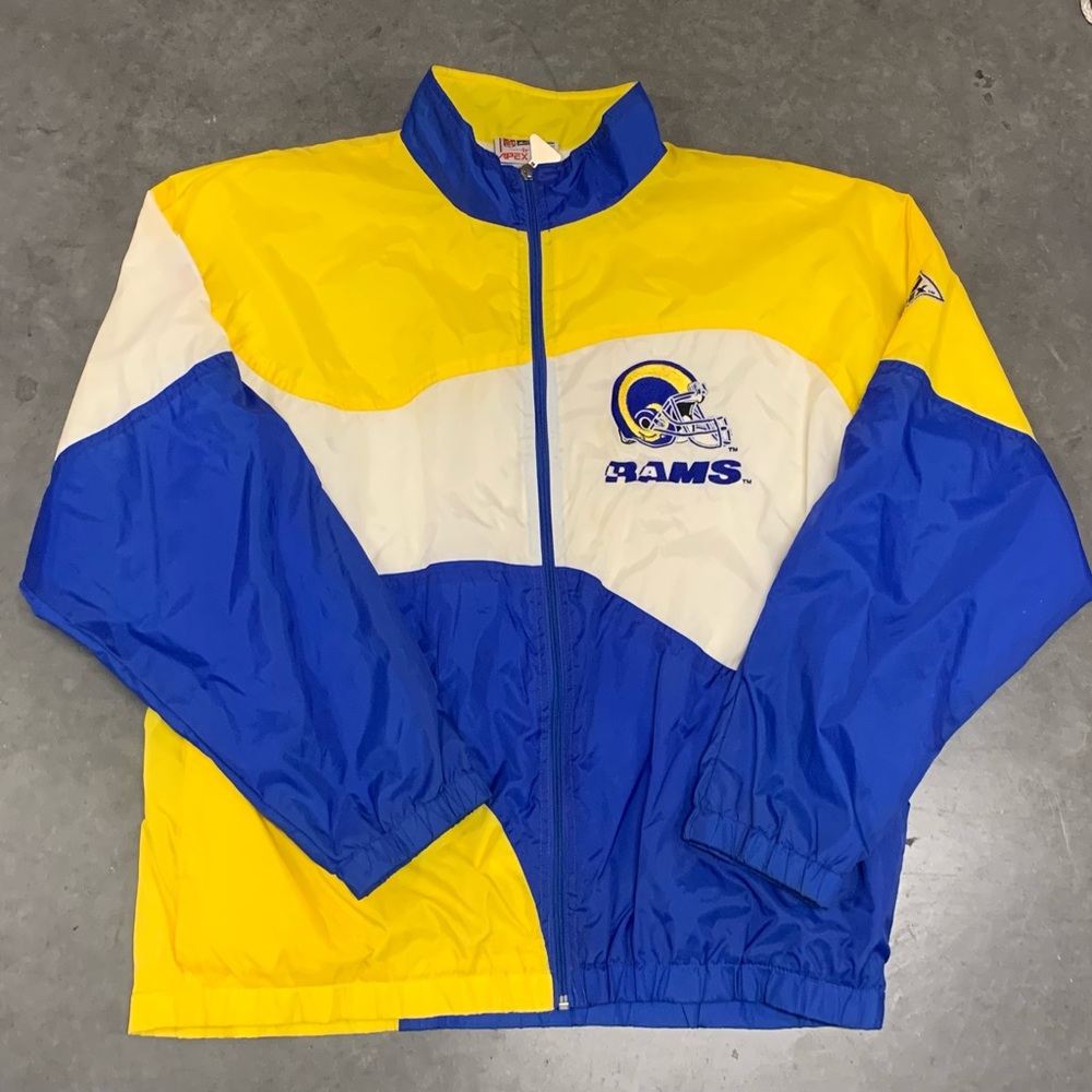 Vintage 1990s Los Angeles Rams Apex ProLine Jacket